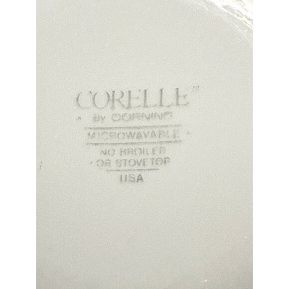 Corelle By Corning City Block Black Double Stripe Cereal Bowl White 6.25” USA - Picture 4 of 6